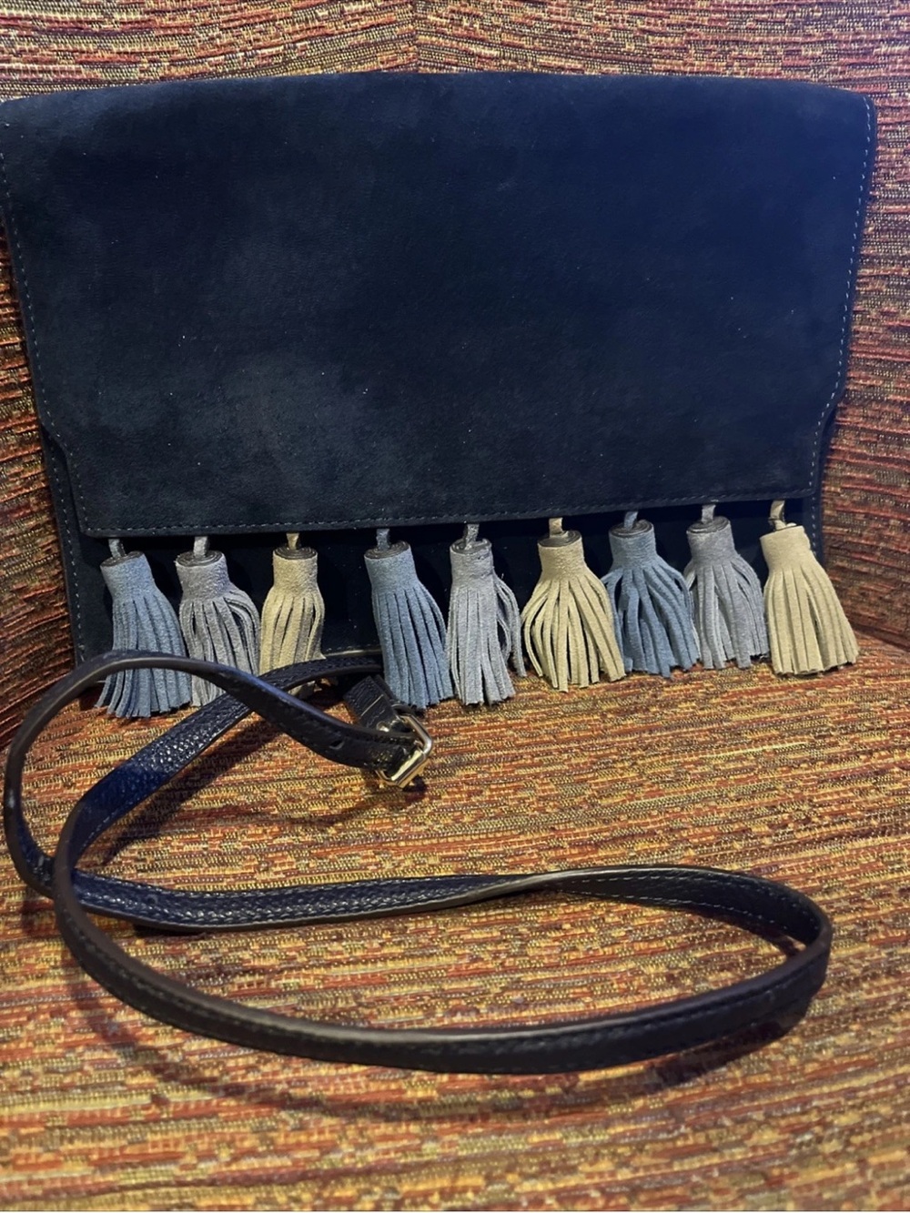 Rebecca Minkoff Sofia Tassel Crossbody Clutch
